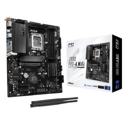 ASRock Z890 PRO-A WiFi 6E ATX Motherboard LGA1851 DDR5 PCIe 5.0 ASRock Z890 PRO-A WiFi 6E ATX Motherboard LGA1851 DDR5 PCIe 5.0